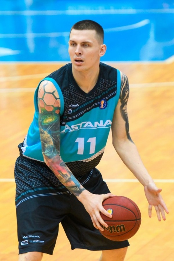 Баскетбольная майка Астана женская синяя 2017/2018 XL